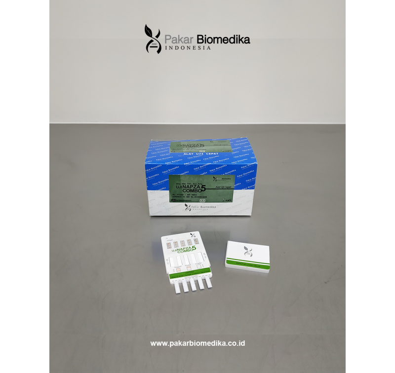 Uji Napza Combo 5 (Mop, Met, Bzo, Coc,Amp)